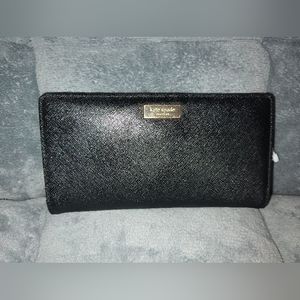 Black Kate Spade Bifold Wallet